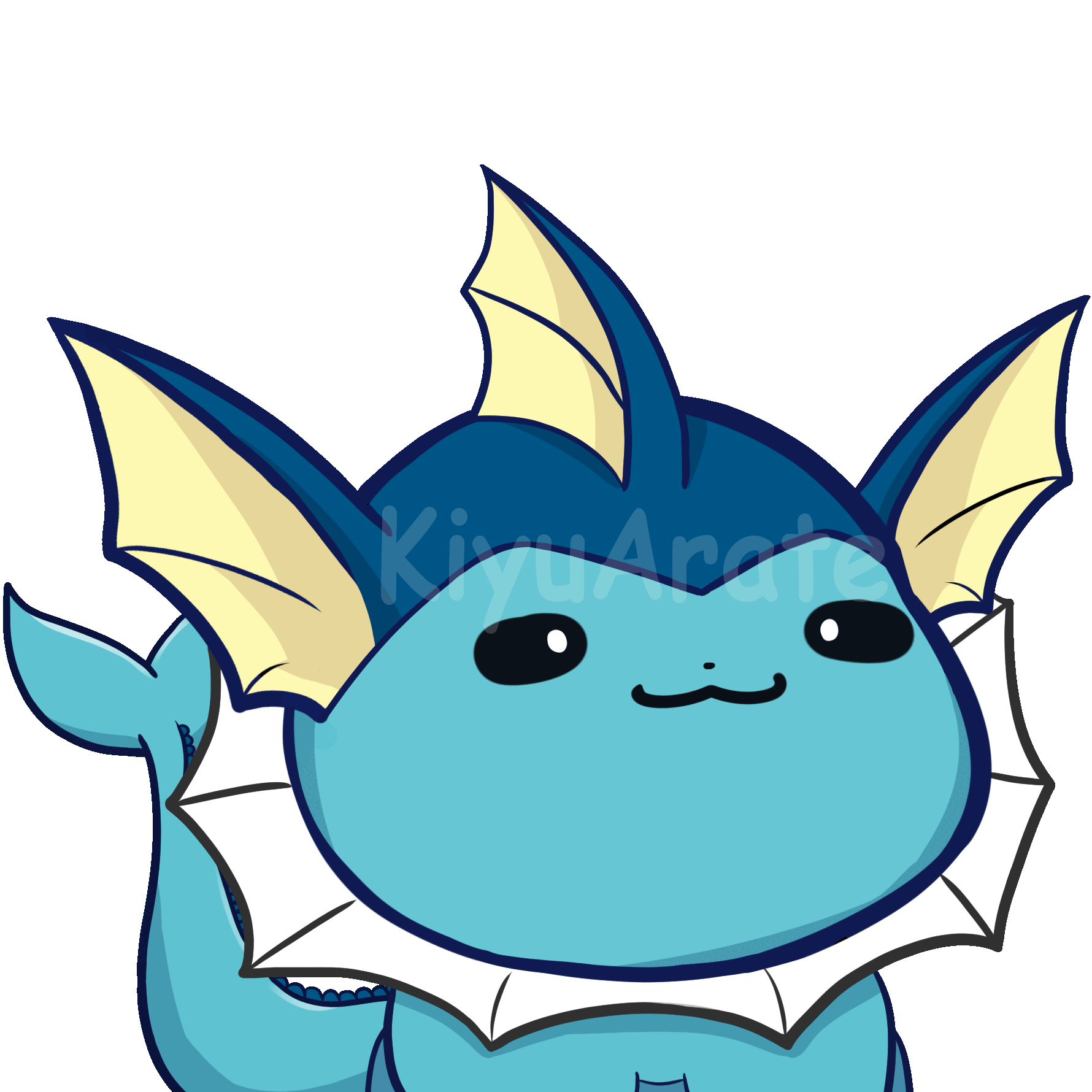 Vaporeon Popcat Vaporeon Popcat